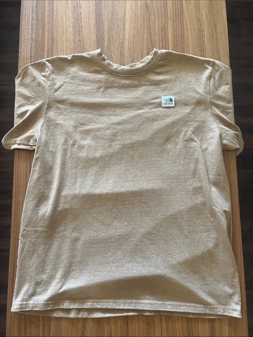 The North Face Men's Short-Sleeve Crew Tee in Beige/Tan